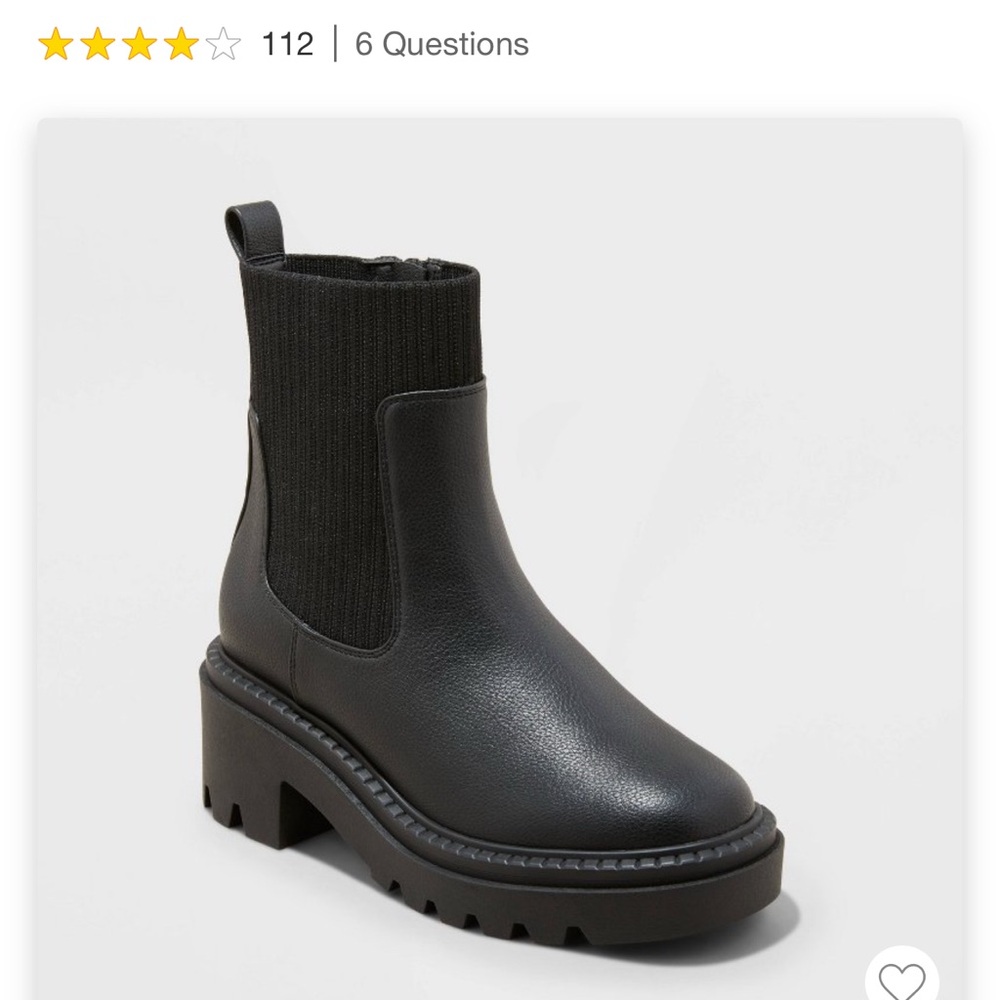 Stylish Black Ankle Boots